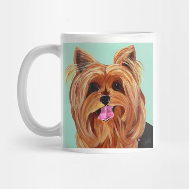 Glamorous Giselle the Yorkie by AmandaAAnthony